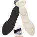 WLLHYF 2 Pairs Heel Insoles - Breathable High Heel Inserts for Arch Pain & Loose Shoes | Comfortable Shoe Pads & Heel Protectors - Buy Online on GoSupps.com