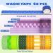 KOVANO Washi Tape Set - 60 Rolls Decorative Masking Tape for DIY Crafts & Scrapbooking - 328yd Total - Ideal for Bullet Journals, Gift Wrapping, Party Decor & Planners - Buy Online on GoSupps.com