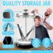 JJ CARE Disinfectant Jar (21 oz) with Removable Basket and Stainless Steel Cap - Ideal for Salon, Manicure Implements, and Barber Tools - Buy Online on GoSupps.com