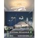 Buy 40cm Dimmable Children's Room Lamp | 30W Aircraft Ceiling Light with Remote | 3000K-6000K Night Light for Baby & Kids Room - Buy Online on GoSupps.com