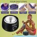 Waxing Kit with Heater, 4X Wax Beads, 20x Spatulas - Professional Full Waxing Kit from UK Company - Buy Online on GoSupps.com