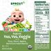 CoComelon Sprout Organic Baby Food Toddler Pouches - Veggie, Fruits, Grains 3.5 Oz (Pack of 12) - Buy Online on GoSupps.com