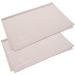 Brandson glasses cleaning towels XXL (30x40 cm gray 2 pieces) glasses microfiber cloth large washable - microfiber brilliant towels cleaning towels for glasses cell phone display etc. 2 pieces (1 Pack)