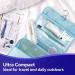 Portable Cordless Water Flosser for Teeth - Ultra Quiet IPX7 Waterproof Oral Irrigator | Rechargeable Dental Care for Travel Home & Office - Buy Online on GoSupps.com