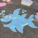 RoseArt Washable Sidewalk Chalk Paint Super Set - 8 Colors, 2 Foam Brushes - Buy Online on GoSupps.com
