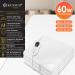 Kesser Heat Under Bed Blanket 150x80cm | Remote Control Heating Pad with 3 Temperature Levels | Soft Fleece Bed Mat | Automatic Switch-Off - Buy Online on GoSupps.com