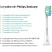 10 Pack Philips Sonicare Compatible Toothbrush Replacement Heads - Optimal Plaque Control Electric Brush Heads for 4100 5100 6100 9023 - Green-Blue - Buy Online on GoSupps.com