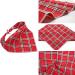 Buy Lionheart Glory Christmas Dog Neckerchief - Soft Cotton Adjustable Bib for Large Dogs - Packable Checkered Design - Buy Online on GoSupps.com