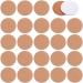 YYaaloa Round Cork Tiles Sheets - 24Pcs Self-Adhesive Mini Backing for DIY Coasters & Crafts Board - Buy Online on GoSupps.com