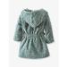 Buy Vertbaudet Baby Bathrobe BROC LIANDE 92-98 | Green Printed | International Shipping Available - Buy Online on GoSupps.com