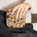 Fall Pumpkin Pattern Menstrual Cup & Pad Storage Bag - Color 13 - Buy Online on GoSupps.com