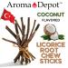Aroma Depot Grape Flavored Licorice Root Chew Sticks - 8 oz. for Oral Health 100% Pure Natural 6.5-7 inches Long - Buy Online on GoSupps.com