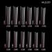 Clear Coffin Nail Tips - Extra Long Acrylic False Nails | Nailology 420-pc Fake Nail Extension Set - Buy Online on GoSupps.com