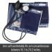 MABIS Aneroid Sphygmomanometer Manual Blood Pressure Monitor with Nylon Thigh Cuff - Adult Size, Blue - Buy Online on GoSupps.com