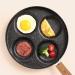 DameCo Frying Pot Non Stick Cooking Pan Breakfast Maker with Wood Handle Kitchen Utensils Interesting - Buy Online on GoSupps.com