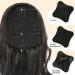 FESHFEN 18 Natural Black Drawstring Ponytail Extension - Synthetic Curly Wavy Hair Piece for Women - Buy Online on GoSupps.com