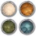 Concrete Minerals Eyeshadow, Silky- Smooth and Highly Pigmented, Longer-Lasting With No Creasing, 100% Vegan and Cruelty Free, Handmade in USA, 8 Grams Loose Mineral Powder (Forest Queen)