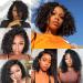 Short Curly Bob Human Hair Wig 12 Inch | HD Transparent Lace Front for Black Women | Glueless Deep Wave Bob Wig with Pre Plucked Natural Hairline and Baby Hair | 150% Density | Natural Black 12 Inch - Buy Online on GoSupps.com