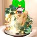 Jevenis Sage Green Jungle Birthday Decor - Tortendeko Animals for Baby Showers & Parties - Buy Online on GoSupps.com
