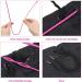 10 Pcs Drawstring Cords w/ Easy Threaders | Pink Flex Drawstring Threaders for Hoodies, Pants, Shoes | 5 Black & 5 White - Buy Online on GoSupps.com