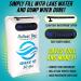 WAKE 10 Boat Ballast Bag - 50 lb. Portable Pumpless Solution for Wakesurfing and Wakeboarding - Buy Online on GoSupps.com