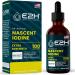 E2H Vegan Liquid Iodine - Thyroid Support and Cognitive Function - Boost Your Metabolism and Energy Levels - Vegan - Non-GMO - 2 Fl Oz