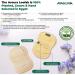 Aroura Egyptian Natural Loofah Pads - Pack of 3 Flexible Fiber Sponges for Glowing Skin - Buy Online on GoSupps.com