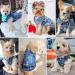 Brocarp Dog Jean Jacket Blue Denim Vest Coat for Small Dogs - Cute & Machine Washable Apparel - Buy Online on GoSupps.com