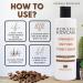 Caffeine Conditioner for Hair Growth with Biotin and Argan Oil - Made In UK | Nourishing Formula for Strong and Thin Hair | SLS Free | 300ml - Buy Online on GoSupps.com