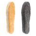 LARGERED 2 Pairs Sheepskin Insoles 17MM Thick Winter Warm Wool Insole Fluffy Fleece Inserts Lambswool Replacement Soles for Men and Women Boots Shoes Slippers Cream+Grey EU45/12US 14 Women/12 Men Cream & Grey