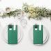 LEKOCH 50 PCs Green Cutlery Napkins - Premium Quality Air Laid Fabric 40x37 cm - Ideal for Weddings & Events - Buy Online on GoSupps.com