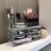Ikee Design Clear Cosmetic Storage Organizer - 4 Drawer Makeup Display Case for Vanity, Bathroom Counter or Dresser - Buy Online on GoSupps.com