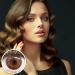 Glamlens Flora Brown Contact Lenses - Strongly Covering Natural Brown | Silicone Hydrogel | 1 Pair (2 Pieces) | Dia 14.50 | International Shipping Available - Buy Online on GoSupps.com