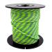 GM CLIMBING Double Braid 3mm (1/8in) Low Stretch 400lb Strength Accessory Cord for Outdoor Activities Tent Tarp Hammock Guyline Rigging Hunting Backpacking Survival Green 100feet