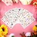 Colorful Butterfly Nail Stickers - 30 Styles | Adhesive Nail Design Decals for Women & Girls | DIY Nail Decoration Kit with Tweezers | 2500+ Pieces - Buy Online on GoSupps.com