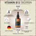 Vitamin B12 Drops 1800 Drops (50ml) - Bioactive Methylcobalamin 500mcg - Vegan & Alcohol-Free - High-Dose Preservative-Free Supplement - Buy Online on GoSupps.com