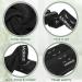 6 Pack 13x13 Inch Reusable Makeup Remover Cloths - Cotton Facial Cleansing Towels for Women - Black Soft Towels for Skin Care - Buy Online on GoSupps.com