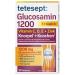 Tetesept glucosamin 1200 - supplementary preparation with glucosamine and high -dose vitamin D3 & C - for healthy bones and cartilage - 1 x 30 tablets (dietary supplements) 30 pieces (1 -pack) Glucosamine 1200