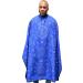 Shop Bandana Barber Capes & Hair Cutting Apron Set - Men's Blue Snap Closure Hair Proof Combo - Buy Online on GoSupps.com