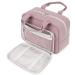Full Size Toiletry Bag Large Makeup Bag Organizer Travel Cosmetic Bag for Women (Dusty Rose)