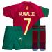Msteco Portugal Soccer Legend #7 Jersey Fan Kids Unisex Jersey/Shorts Youth Sizes Home 7-8 Years
