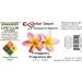 Frangipani Fragrance Oil - 4 oz Amber Glass Bottle | Premium Quality & Safety Sealed | International Shipping Available - Buy Online on GoSupps.com