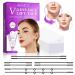 Mcukv Face Tape Lifting Invisible  60pcs Facelift Tape For Face Invisible With 8 Adjustable Bands  Instant Neck Facial Lifting Tape With String For Wrinkles  Double Chin  And Saggy Skin  Waterproof