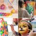 ESRICH Acrylic Paint Brushes Set | 80 Pcs Nylon Brush Head | for Acrylic Oil Watercolor | Art Painting Kit | Ideal Gift for Kids & Adults - Buy Online on GoSupps.com