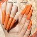 VENALISA Bright Orange Reflective Glitter Gel Polish Sparkling Shiny Disco gel Nail Polish Long Lasting soak off Nail Drying Under UV LED Lamp Nail Art Summer Nail Salon BD04 - Buy Online on GoSupps.com