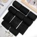 Aurorayer 8 Rolls Self-Adhesive Bandage - 7.5cm x 4.5m Elastic Fixation Bandage for Sports Pets & Horses (Black) - Ideal Vet Wrap for Dogs & Cats - Buy Online on GoSupps.com