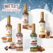 Matteo's Barista Style Sugar-Free Coffee Syrup 6 Flavour Holiday Variety Pack Zero Calories and Sugar Keto-Friendly Coffee Syrups Delicious Flavoured Coffee Syrup - 25.4 oz Syrup Bottles - Buy Online on GoSupps.com