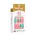 Gold Finger Full Cover Gel Nails - Ready to Wear Glam Manicure - Buy Online on GoSupps.com
