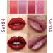 4-Piece Lip Gloss & Matte Lipstick Set - High Pigmented Shimmer & Metallic Shades - Long Lasting Makeup Gift for Women (Set 04) - Buy Online on GoSupps.com