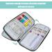 ProCase Knitting Needles Case - Travel Organizer Storage Bag for Circular/Straight Needles & Crochet Hooks (up to 11 Inches) - Purple - Buy Online on GoSupps.com